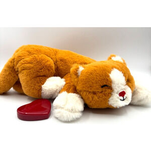 Calmeroos Cat Plush Heartbeat Calming Separation Anxiety Relief Toys Kittens